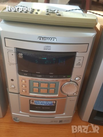 AIWA SX -M33 Японска Минисистема с оригинално дистанционно , снимка 3 - Аудиосистеми - 34682236