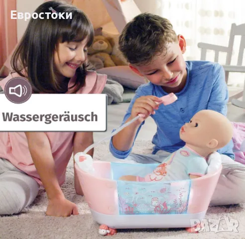 Интерактивна вана за кукли Baby Annabell Zapf Creation, снимка 6 - Кукли - 47781144