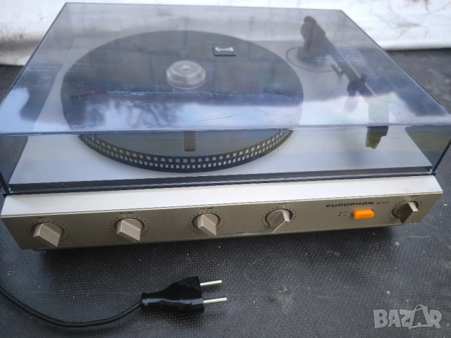 Грамофон Europhon AG505, снимка 3 - Грамофони - 52247670