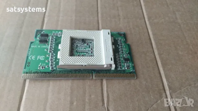 370CPU Adapter Card Abit VER:1.0(S1.2 ) Socket 370, снимка 2 - Други - 50055040