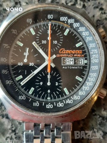 Carera automatic chronograph 7750 -swiss made