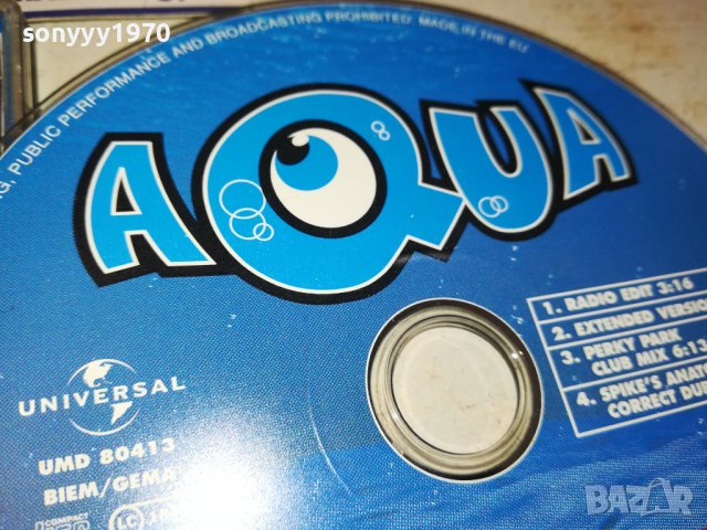 AQUA BARBIE GIRL CD 1304231225, снимка 7 - CD дискове - 40356241