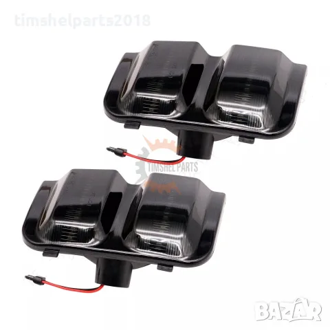 2 броя Опушени LED "Динамични" Мигачи в огледалото DUCATO, BOXER, CITROEN JUMPER след 2006 год.
