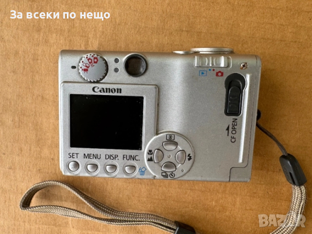 ЗА ЧАСТИ! Цифров фотоапарат Canon DIGITAL ixus 400 , 4mp, снимка 7 - Фотоапарати - 51630152