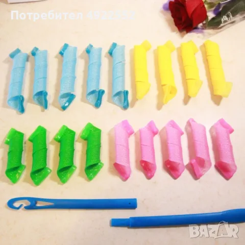 Ролки за вълнообразни къдрици, снимка 2 - Продукти за коса - 55705491