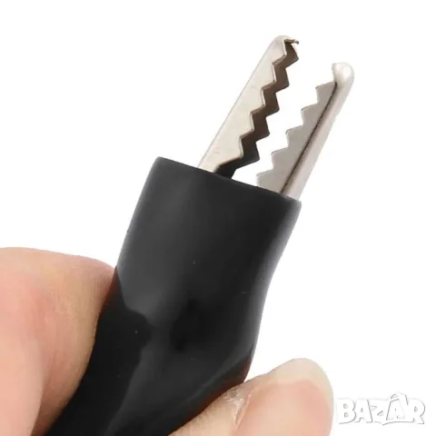 Кабели с мини щипки 35 см, снимка 2 - Аксесоари и консумативи - 55862075