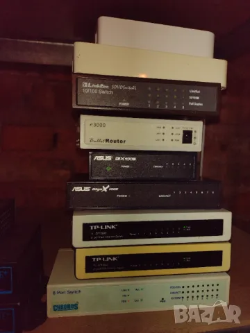 ЛОТ от суйчове switch Ubiquiti Utepo Tp-Link Cisco Fortinet, снимка 8 - Суичове - 48246946