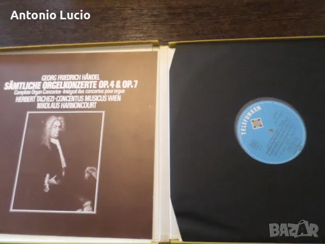 Handel -Samtliche Orgelkonzerte op.4 & op.7, снимка 3 - Грамофонни плочи - 48307622