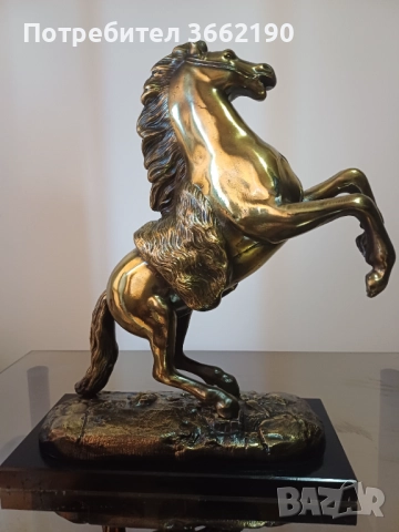 Бронзов кон, снимка 4 - Статуетки - 52516158