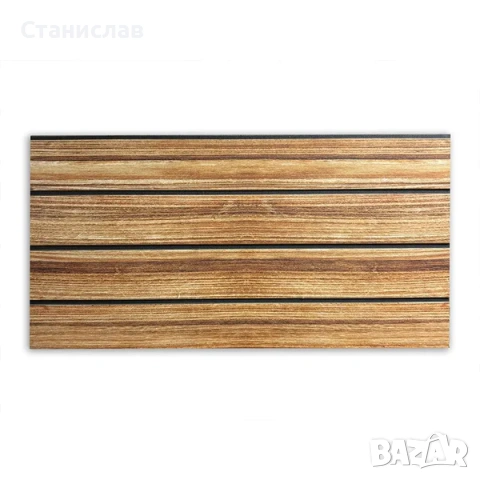 Стенен панел с модерна визия на дървена ламперия, снимка 2 - Облицовки - 53340263