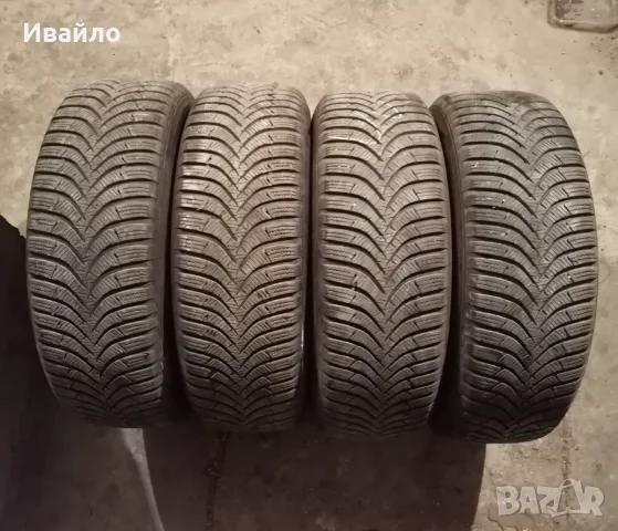 Продавам 4 броя зимни гуми 195.65.15 на 1 сезон дот 2021 Hankook 