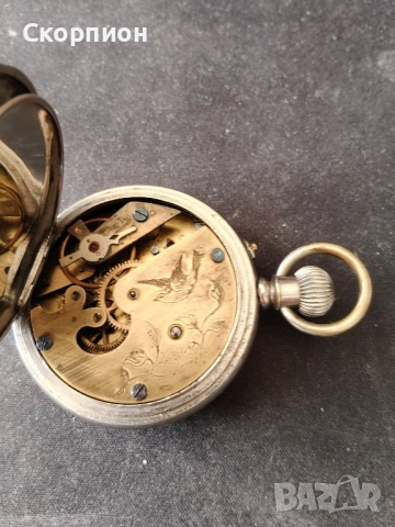 Швейцарски джобен часовник 1925г. - ПЕРФЕКТЕН - ПРОМОЦИЯ, снимка 13 - Джобни - 50421505