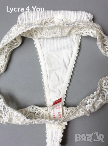 Triumph EU 44 (L) луксозна полупрашка с флорална дантела на талията., снимка 9 - Бельо - 53309913