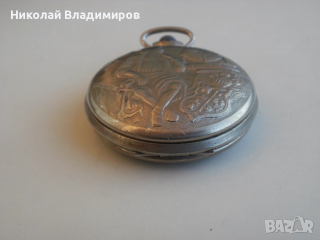 Молния рядък модел руски джобен часовник, снимка 6 - Джобни - 52201416
