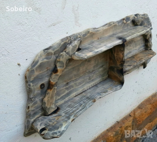 Битова етажерка за механа,кухня, барбекю,балкон,навес, снимка 4 - Етажерки - 51438889