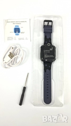 Нов Детски Смарт Часовник Със Сим Карта, снимка 2 - Смарт гривни - 52927503