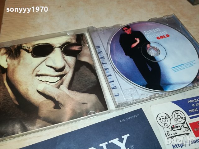 ADRIANO CELENTANO GOLD CD 1908231938, снимка 11 - CD дискове - 41905730