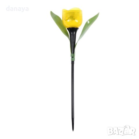 3828 Градинска соларна лампа Лале, снимка 3 - Градински мебели, декорация  - 41493196