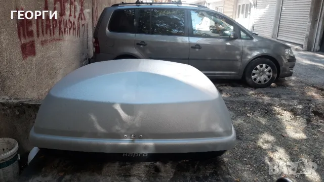 ОРИГИНАЛЕН АВТО БОКС THULE HAPRO  КАТО НОВ раз.шир.97 висч.37 дълж.1.47см 329лв , снимка 3 - Аксесоари и консумативи - 47736070