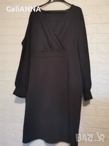 СТРАХОТНА ЕЛЕГАНТНА РОКЛЯ 2XL-3XL, снимка 2 - Рокли - 49350368