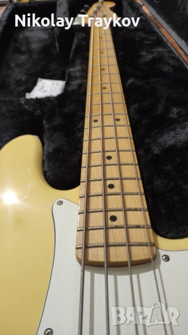 Бас китара Fender Player Precision MN + оригинален дървен куфар, снимка 4 - Китари - 52957479