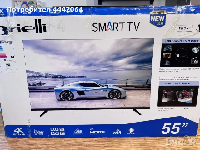 55 инча Arielli, снимка 2 - Телевизори - 53235279