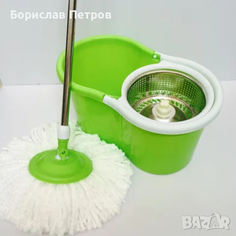 Моп за почистване на под - ламинат - spin mop 360 / Цвят: Според нал. в склада , снимка 3 - Мопове, кофи, четки и метли - 55749054