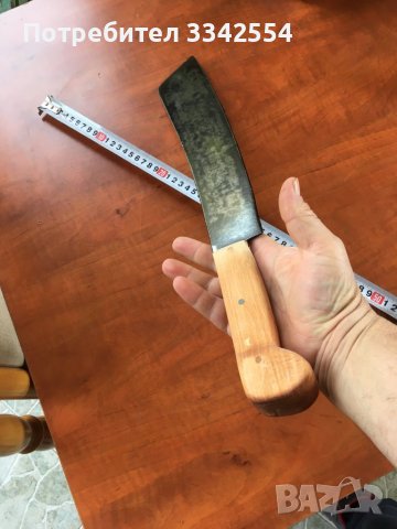 САТЪР ОСТРИЕ НОЖ МАЧЕТЕ ЗДРАВ И СТАБИЛЕН ИНСТРУМЕНТ, снимка 1