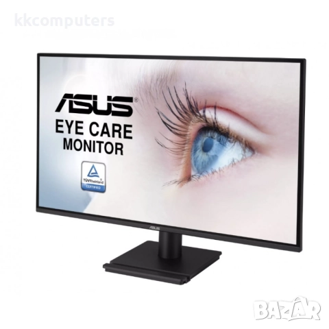 Asus VA27AQ QHD Монитор 27" - IPS, IPS, 100% sRGB, 2560x1440 , 75Hz, 1ms, Eye Care, За работа и мулт, снимка 3 - Монитори - 52673001