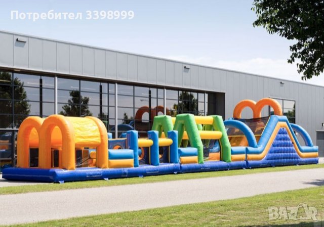 Надуваем батут, снимка 5 - Друго търговско оборудване - 41863157