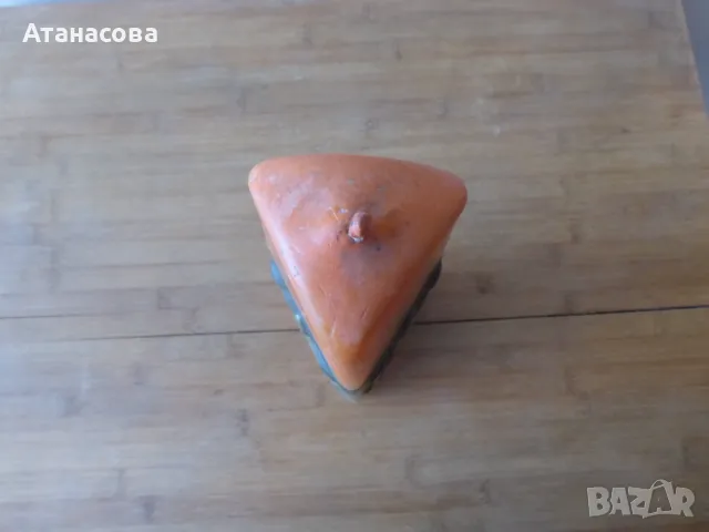 Голяма декоративна свещ 1970 г, снимка 6 - Други - 48543196