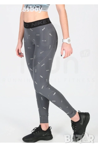 NIKE PRO METALLIC FOIL LOGO - страхотен дамски клин КАТО НОВ М, снимка 2 - Клинове - 51488619