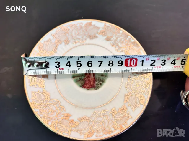 Прекрасни Стари Маркови Порцеланови Чинийки Бавария, снимка 8 - Антикварни и старинни предмети - 47910931