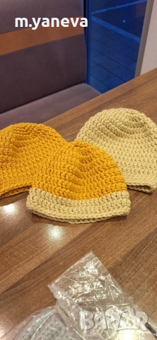 ръчно плетени шапки унисекс