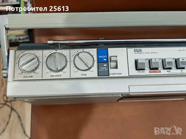 Boombox Sony Cfs-5l, снимка 3 - Радиокасетофони, транзистори - 55791483