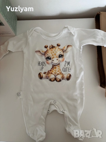 Бебешки гащеризон с дълъг ръкав 