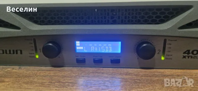 Усилвател CROWN XTI 4002 , снимка 6 - Ресийвъри, усилватели, смесителни пултове - 49651752