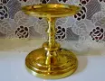 Позлатен свещник PartyLite,24k Gold. , снимка 8
