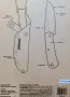 Нож с фиксирано острие, Gerber downwind drop point. Лов, риболов, бушкрафт, къмпинг. Нов, снимка 4