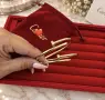 Златиста гривна Cartier с лого, снимка 1
