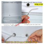 Комплект за почистване на дренажите на хладилника - 5 части - КОД 4155, снимка 6