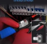  Цифров мултицет тип писалка-2-полюсен с LCD дисплей и фенерче , снимка 4