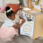 KidKraft Дървена кухня за игра със светлини и звуци, снимка 12