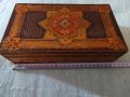 Войнишка пирографирана кутия от соца. , снимка 7