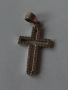Старо сребърно кръстче 38271, снимка 5