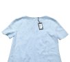 Нова PATRIZIA PEPE Light Blue Shirt Dress Дамска Рокля It 46 (BG L размер), снимка 5