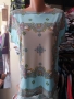 Блуза в цвят резеда с пейсли принт, снимка 1