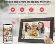 10.1" Smart Цифрова рамка за снимки дигитална фоторамка 1280х800 HD IPS сензорен екран, снимка 10