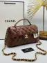 Chanel Стилна Дамска Чанта С Дръжка И Верижка Код SEM-673, снимка 7