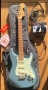 Китара - Fender Deluxe Roadhouse Stratocaster PF Mystic Blue, снимка 1